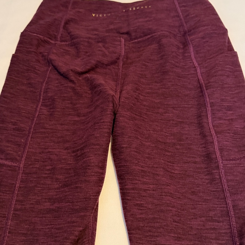 Victoria's Secret Deep Purple Leggings - Picture 4 of 5